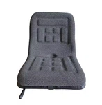 Siège de moissonneuse à motif damier