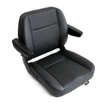 Seat de tracteur de tondeuse à gazon large|PVC / couverture de tissu|Personnalisation OEM